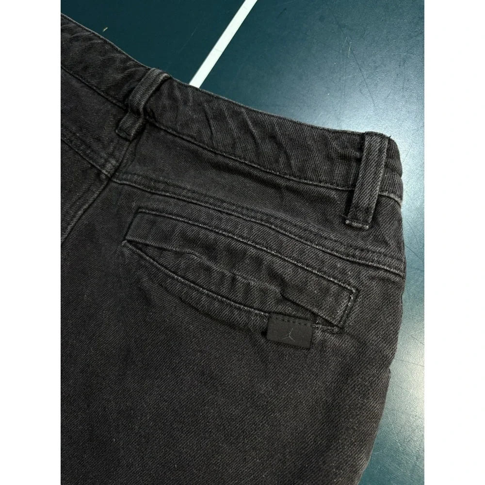 Nike Air Jordan Denim Diamond Heritage‎ Black Shorts Size 28 Small HM3959-010